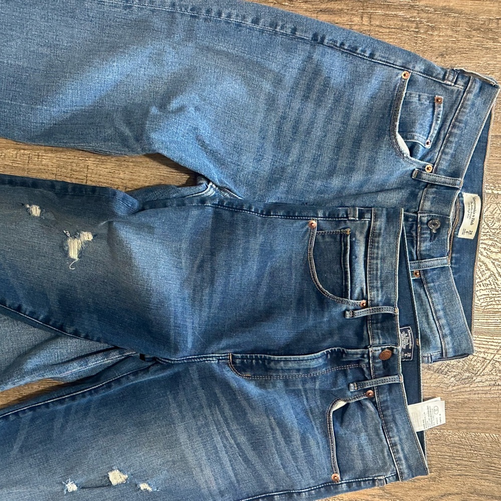 Abercrombie & Fitch Blue Skinny Jeans